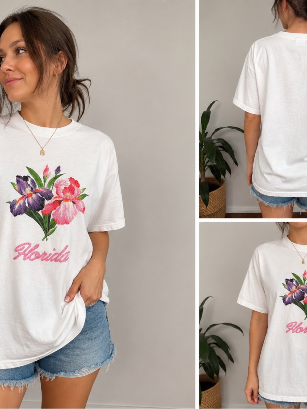 Hanes White Heavyweight Crewneck Tee